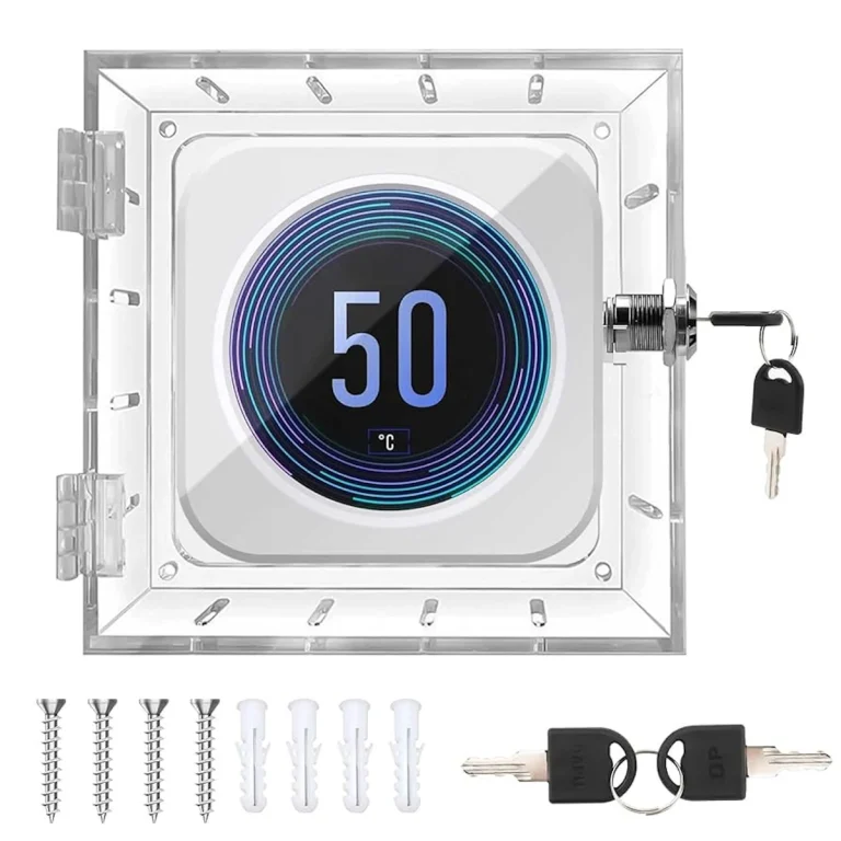 Cajas para termostatos en casa