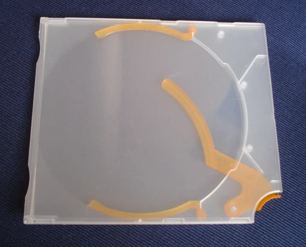 Funda flexible de polipropileno para proteger CDs