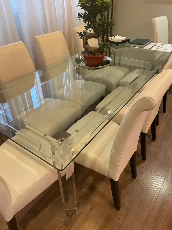 Mesas de metacrilato a medida para despachos y oficinas