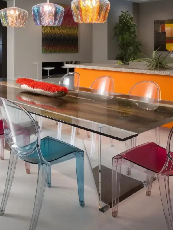 Sillas y mesas para decoración de hogares y oficinas