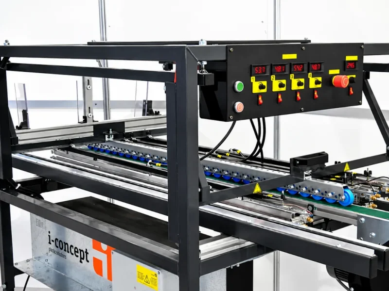 Máquina profesional para doblar metacrilato con calor