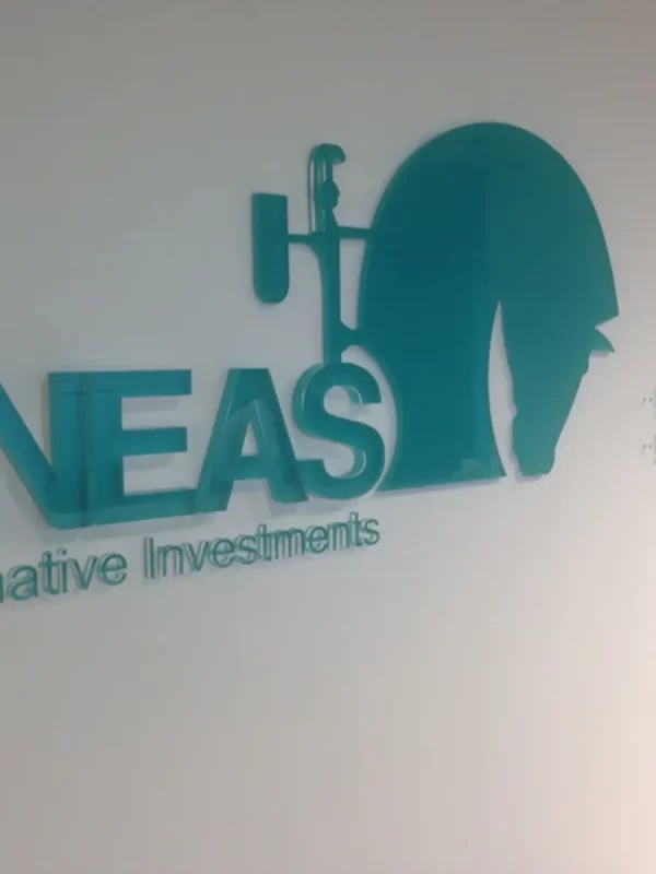 Letras personalizadas en metacrilato