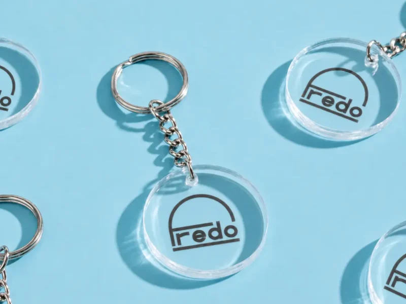 Llaveros de metacrilato para promocionar tu negocio