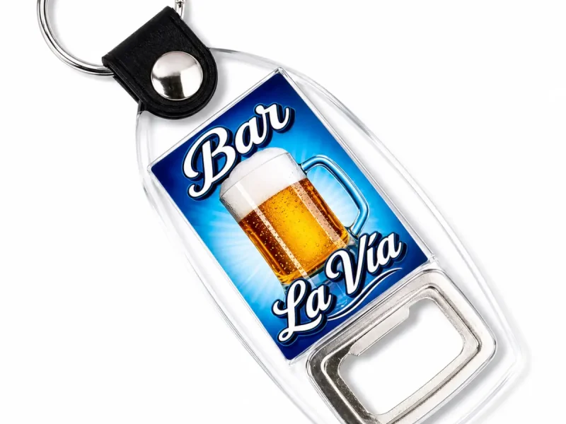 Llaveros de metacrilato para promocionar tu negocio