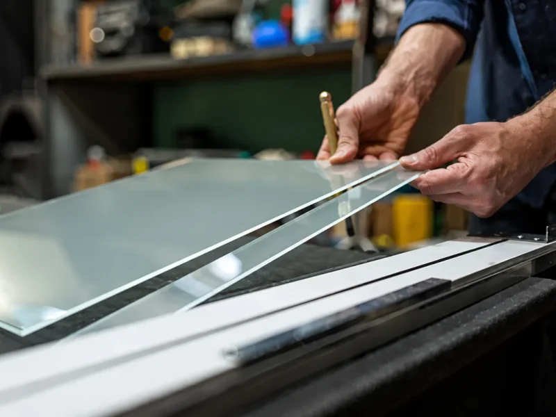 Mantenimiento y reparación de placas de metacrilato