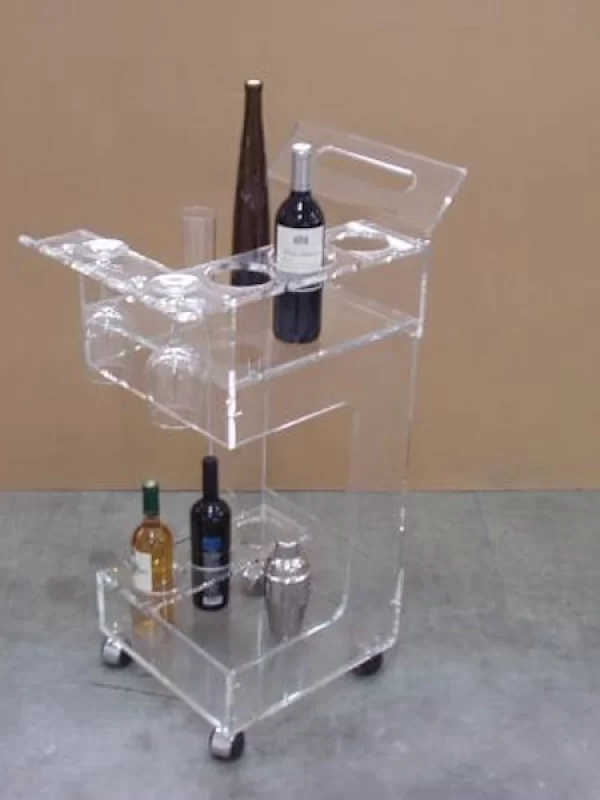 Carros de bebidas en metacrilato personalizado