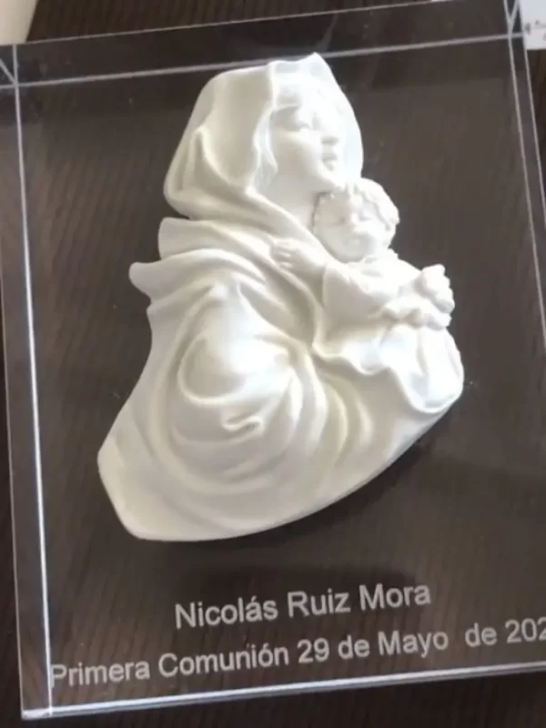 Placa de metacrilato para primera comunión