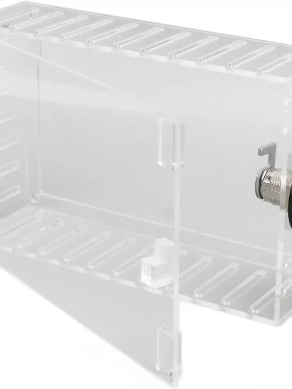 Protección robusta de metacrilato para termostatos industriales