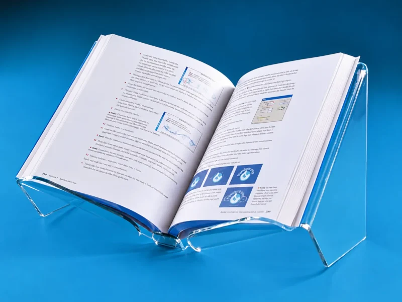 Soportes de metacrilato para libros