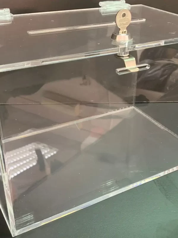 Urnas de metacrilato a medida para sorteos y votaciones