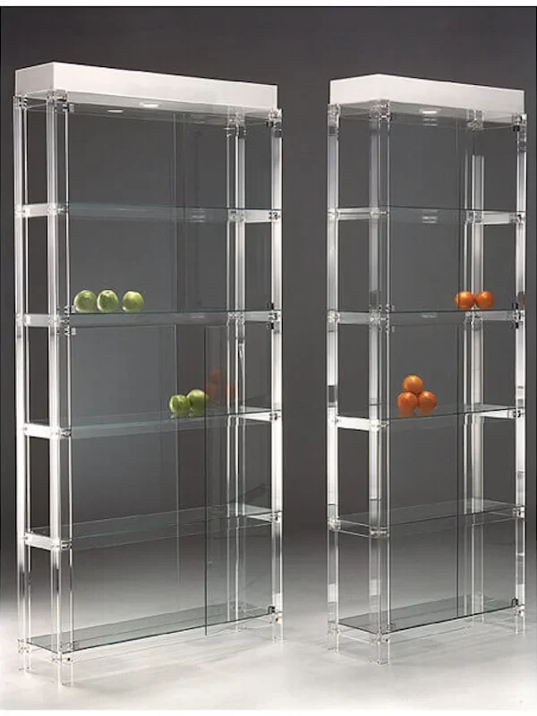 Vitrinas transparente para mobiliario del hogar : salones y cocina